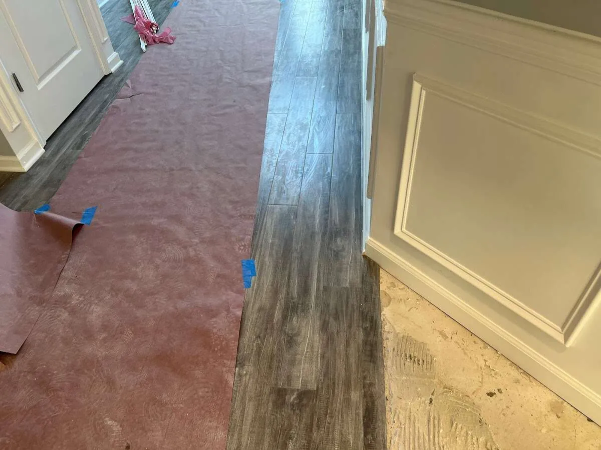 Completed marble shower restoration in Kennewick